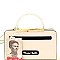 Authentic Cartoon Version Frida Kahlo Wallet Cross Body MH-FJC900
