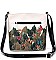 FRIDA KAHLO JUNGLE SERIES CROSSBODY MESSENGER BAG