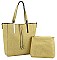 2IN1 FASHION STYLISH TOTE BAG WITH MINI BAG SET