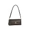Push-lock Flap Shoulder Bag