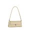 Push-lock Flap Shoulder Bag