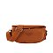 Nylon Triangle Plaque Crossbody Bag