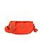 Nylon Triangle Plaque Crossbody Bag
