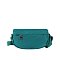 Nylon Triangle Plaque Crossbody Bag