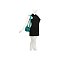 Nylon Triangle Plaque Crossbody Bag