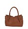 Pebbled 2-in-1 Satchel