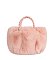 Faux Fur Braided Handle Tote Bag