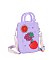 Silicon Mini Handbag Guitar Strap Charm Crossbody Bag