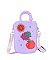 Silicon Mini Handbag Guitar Strap Charm Crossbody Bag