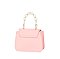 Bow Flap Pearl Handle Mini Handbag