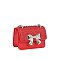 Bow Glitter Flap Mini Handbag