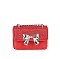 Bow Glitter Flap Mini Handbag