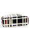 Plaid Check Dome-Shaped Crossbody Bag
