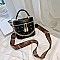 CROCODILE PRINT SATCHEL BUCKET