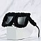 Pack of 12 Square Oversize Fuzzy Faux Fur Sunglasses