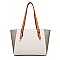 3 IN 1 TRENDY GEOMETRIC TOTE SET