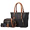 4 IN 1 STYLISH TOTE BAG SET