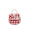 Tweed Bow Flap Mini Handbag