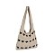 Crochet Heart Knit Hobo