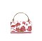 Cow Flap Mini Clutch Handbag