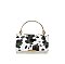 Cow Flap Mini Clutch Handbag