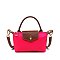 Nylon LOGO Flap Crossbody Bag