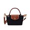 Nylon LOGO Flap Crossbody Bag
