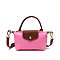 Nylon LOGO Flap Crossbody Bag