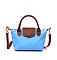 Nylon Flap Satchel Crossbody Bag
