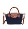 Nylon Flap Satchel Crossbody Bag