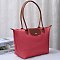 Nylon LOGO Flap Tote Bag