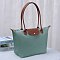 Nylon LOGO Flap Tote Bag