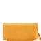 Fashionable Multi-colored Interior Tassel Accent 3-Compartment Wallet MH-HSC039L