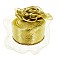 Pillbox Hat With Net Satin Floral Decor and decorated edge with diamonds MEZ2092