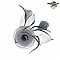 Classy Fascinator With Floral Center Popular Dressy