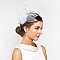 Classy Fascinator With Floral Center Popular Dressy