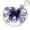 Fashionable Headband/pin with Mesh W/loopy Flower