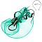 Classy Fascinator with Loop Rhinestones and Mesh