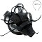 SINAMAY LOOPY Ribbon and FEATHER Accented CAP Fascinator