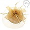 SINAMAY FLORAL MESH NETTING VEIL FASINATOR