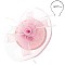 SINAMAY FLORAL MESH NETTING VEIL FASINATOR