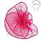 Large Sinamay Rose Design Fascinator