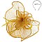 Large Sinamay Rose Design Fascinator