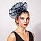 Large Sinamay Rose Design Fascinator