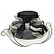 Elegant Organza with Flower Center Med Brim Hat