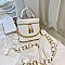 CROCODILE PRINT SATCHEL BUCKET