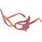 Pack of 12 Wings Novelty Sunglasses