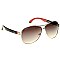 Pack of 12 Fashion Jolie Rose Aviator Sunglasses