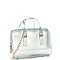 2-Way Translucent Jelly Small Boston Satchel Shoulder Bag