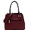 Quilted Tassel Accent Tote Wallet SET